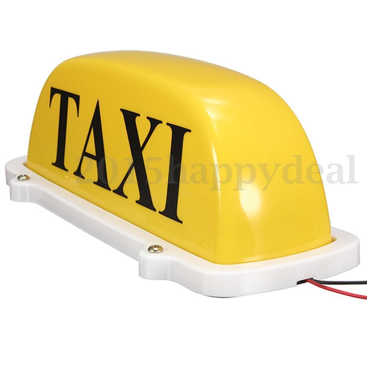 TAXI Roof Sign for Private Hire and Taxi's LED 12V Light in