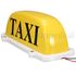 Picture of TAXI Roof Sign for Private Hire and Taxi's LED 12V Light Magnetic in Yellow