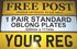 Picture of Vehicle Registration Number Plate (Oblong 520mmx 111mm) Printing