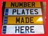 Picture of Vehicle Registration Number Plate (Oblong 520mmx 111mm) Printing