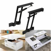 Picture of 1 Pair Lift Up Top Coffee Table bracket Hardware Mechanism Furniture Hinge heavy