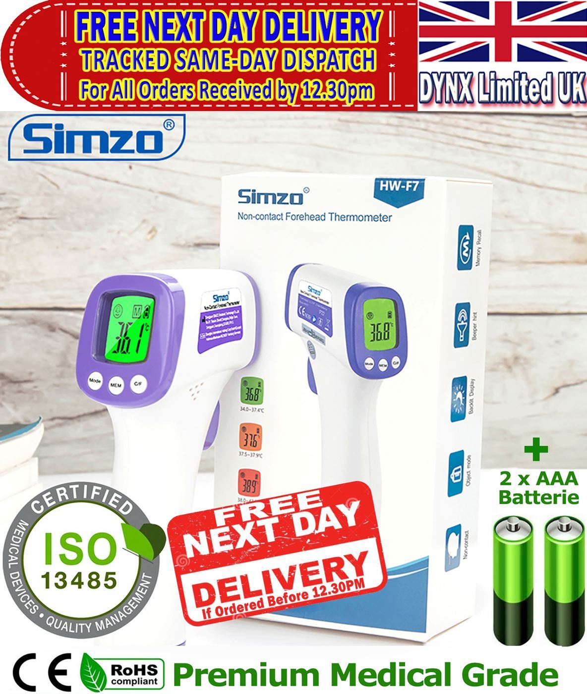 Hospital grade on sale thermometer