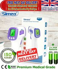 Picture of Digital Thermometer Forehead Non Contact CE Approved Accurate Temperature Professional Medical Grade