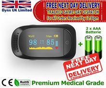 Picture of Premium Quality OLED Display Fingertip Pulse OXIMETER Blood Oxygen SPO2 Monitor, Oxygen Saturation Monitor SATS Monitor