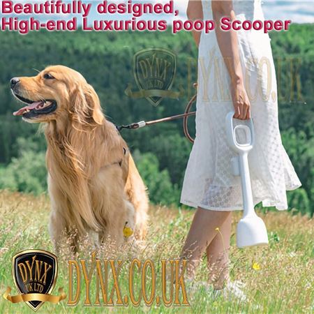 Picture of High-End Luxury Design Dog Poop Scooper Pet Waste Clean Long Handle